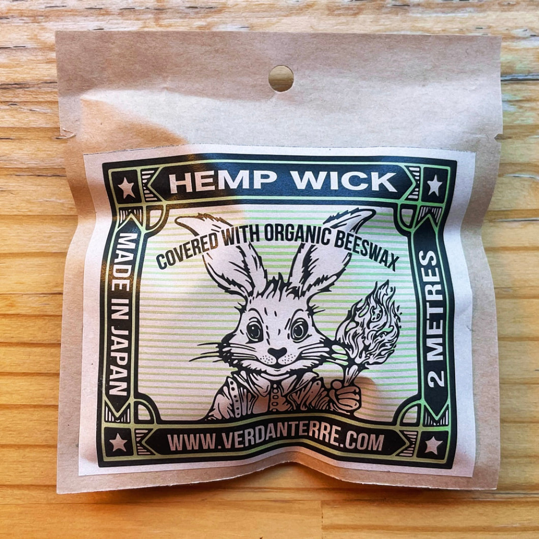 【Verdanterre】HEMP WICK Lighter 2m